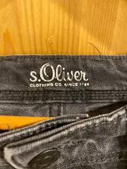 Vorschaubild 4 von Keith Jeans Herren Regular Fit Grau W31 L33 Stretch Baumwolle