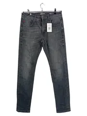 Vorschaubild 1 von Keith Jeans Herren Regular Fit Grau W31 L33 Stretch Baumwolle