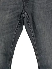 Vorschaubild 2 von Keith Jeans Herren Regular Fit Grau W31 L33 Stretch Baumwolle