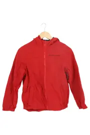 Vorschaubild 1 von Leichte Jacke Kinder 140 Rot Modern Kapuze Reißverschluss