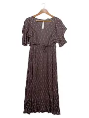 Vorschaubild 1 von Guido Maria Kretschmer for About You Damen Sommerkleid Gr. 42 Braun Elegant