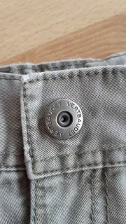 Vorschaubild 5 von Jungen Shorts Kurze Hose Gr. 116 Oliv Khaki Baumwolle