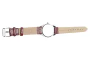 Vorschaubild 2 von Damen Armbanduhr Braun Leder Edelstahl Elegant Sportlich Uhr