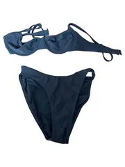 Vorschaubild 2 von Bikini Damen Gr. 38 Grau Basic Frühjahr/Sommer