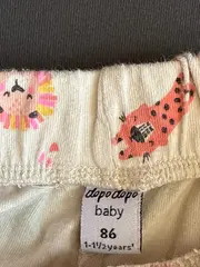 Vorschaubild 3 von Dopodopo Baby Mädchen Shorts Gr. 86 Baumwolle Tiermotiv Mehrfarbig Casual