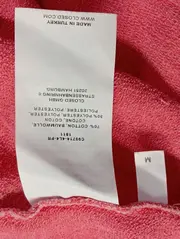 Vorschaubild 4 von Sweatshirt Damen 38/M Rosa Schriftzug Jardin des Fleurs Casual