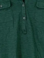 Vorschaubild 3 von Damen Poloshirt Grün 3/4-Arm Gr. 36/S