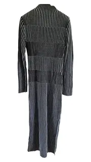Vorschaubild 2 von Damen Strickkleid mit Streifen Gr. 36/S