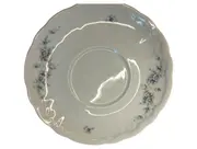 Vorschaubild 1 von Unterteller Porzellan Weiß Blumenmuster Klassisch 14 cm