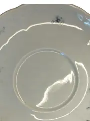 Vorschaubild 4 von Unterteller Porzellan Weiß Blumenmuster Klassisch 14 cm