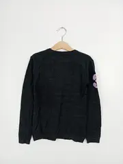 Vorschaubild 2 von Pullover Kinder Gr. 116 Schwarz Logo-Print Casual