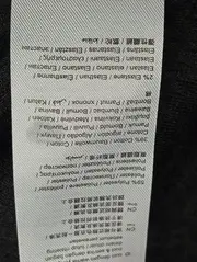 Vorschaubild 4 von Damen Freizeitkleid Gr. 36/S Schwarz Klassisch Elegant Strukturmuster