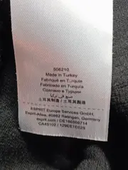 Vorschaubild 5 von Damen Freizeitkleid Gr. 36/S Schwarz Klassisch Elegant Strukturmuster