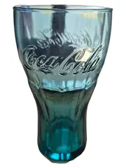 Vorschaubild 2 von Trinkglas Türkis Retro 300ml Glas