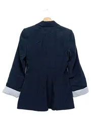 Vorschaubild 2 von Damen Blazer Gr. 34/XS Schwarz Business Elegant Klassisch