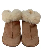 Vorschaubild 2 von Kinder Outdoorschuhe Baby Booties Gr. 22 Braun Fellbesatz Klassisch Komfortabel