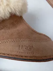 Vorschaubild 3 von Kinder Outdoorschuhe Baby Booties Gr. 22 Braun Fellbesatz Klassisch Komfortabel