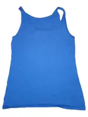 Vorschaubild 3 von Damen Tanktop Gr. M Blau Bio-Baumwolle Basic Top