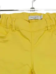Vorschaubild 3 von Mädchen Capri Jeans Hose 3/4 Länge Gelb Gr. 146 Sommer Farbenfroh