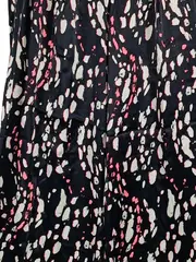Vorschaubild 2 von Taifun Damen Stoffhose Gr. 42 XL Mehrfarbig Viskose Modern Muster