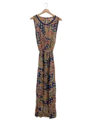Vorschaubild 7 von Damen Maxikleid Gr. 40 Paisley Boho Sommerkleid Viskose
