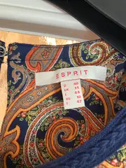 Vorschaubild 5 von Damen Maxikleid Gr. 40 Paisley Boho Sommerkleid Viskose