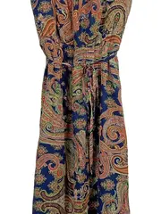 Vorschaubild 3 von Damen Maxikleid Gr. 40 Paisley Boho Sommerkleid Viskose