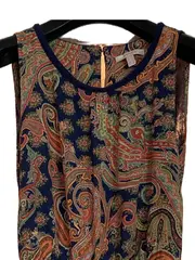 Vorschaubild 2 von Damen Maxikleid Gr. 40 Paisley Boho Sommerkleid Viskose