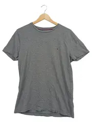 Vorschaubild 1 von Herren T-Shirt Grau Gr. M Casual Baumwolle