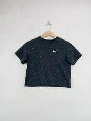 Vorschaubild 3 von Kinder T-Shirt Kurzarm Petrol Gr. 98 (S) All-Over Swoosh Print