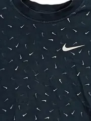 Vorschaubild 2 von Kinder T-Shirt Kurzarm Petrol Gr. 98 (S) All-Over Swoosh Print