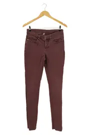 Vorschaubild 1 von Damen Mom Jeans Gr. 38/M Lila Casual Slim Fit Hose