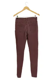 Vorschaubild 2 von Damen Mom Jeans Gr. 38/M Lila Casual Slim Fit Hose