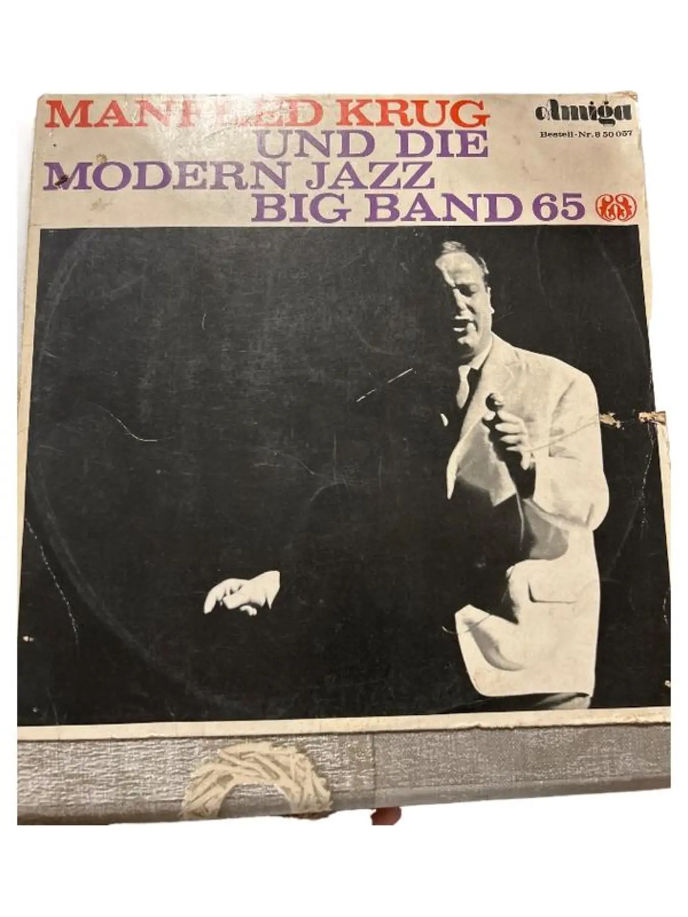 Manfred Krug & Modern Jazz Big Band 65 LP Vinyl Amiga Jazz Klassiker