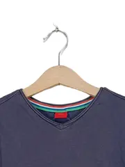 Vorschaubild 3 von T-Shirt Kinder Jungen Tiermotiv Kurzarm Blau Gr. 128 Baumwolle