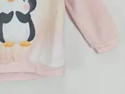 Vorschaubild 5 von Mädchen Pullover Pinguin Motiv Rosa Gr. 86 Casual Langarm