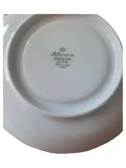 Vorschaubild 2 von Unterteller Weid. 911 Weiß Klassisch Blumen Porzellan