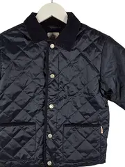 Vorschaubild 3 von Steppjacke Kinder Gr. 116 Blau Dunkelblau Übergangsjacke