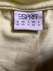 Vorschaubild 3 von Damen T-Shirt Gelb Blumenmuster Gr. 34/XS Casual