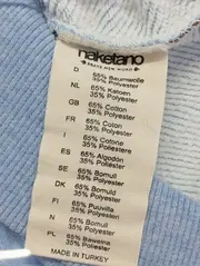 Vorschaubild 4 von Kapuzenpullover Damen Hoodie Blau Gr. 36/S Streetwear Vintage Casual