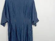 Vorschaubild 3 von Damen Freizeitkleid Gr. M Blau Lyocell Tunika Casual