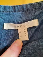 Vorschaubild 4 von Damen Freizeitkleid Gr. M Blau Lyocell Tunika Casual