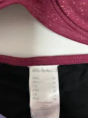 Vorschaubild 5 von Damen Bikini Set Gr. 95D Lila Glitzer Bügel NEU