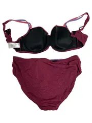 Vorschaubild 6 von Damen Bikini Set Gr. 95D Lila Glitzer Bügel NEU