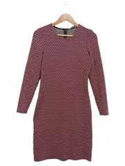 Vorschaubild 1 von EDC Strickkleid Damen XS Rot Casual Grafisch Midikleid