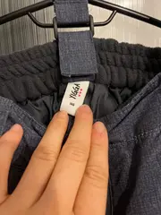 Vorschaubild 5 von Kinder Skihose mit Trägern Gr. 146 Grau Schneehose Winterhose