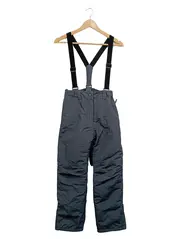 Vorschaubild 1 von Kinder Skihose mit Trägern Gr. 146 Grau Schneehose Winterhose