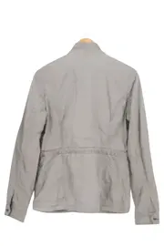 Vorschaubild 2 von Damen Leichte Jacke Gr. 36/S Grau Baumwolle Casual Modern