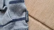 Vorschaubild 4 von Baby Jungen Strickjacke Gr. 104 Grau Gestreift Baumwolle Casual