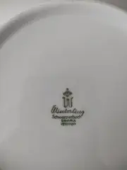 Vorschaubild 4 von Platzteller Porzellan Rund Klassisch Weiß 20 cm Blumen Festlich